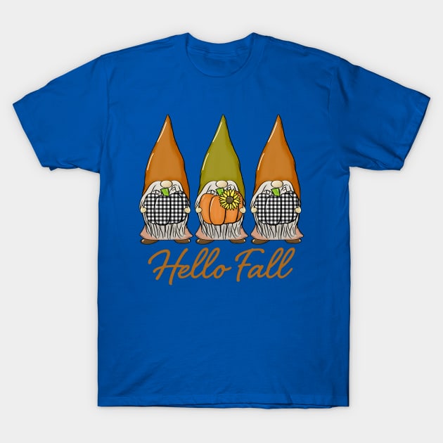 fall gnome T-Shirt by ithacaplus